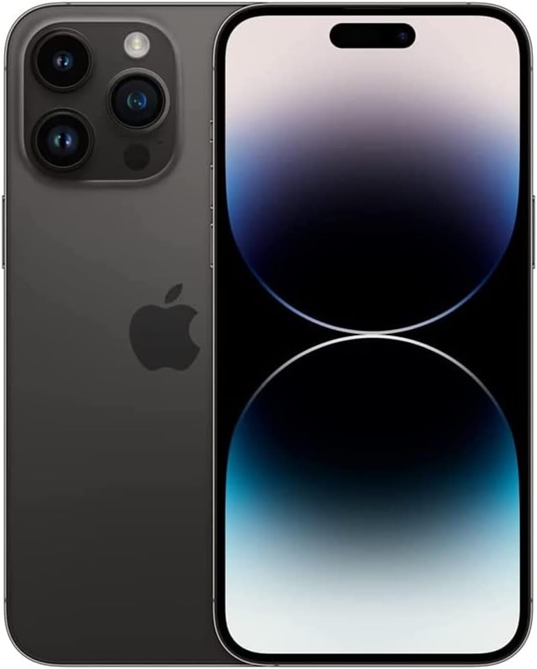 Apple iPhone 14 Pro Max, 128 GB, negro espacial, desbloqueado (reacondicionado)