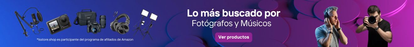 Lo Más buscado por Fotógrafos y Músicos - Ofertas y productos destacados