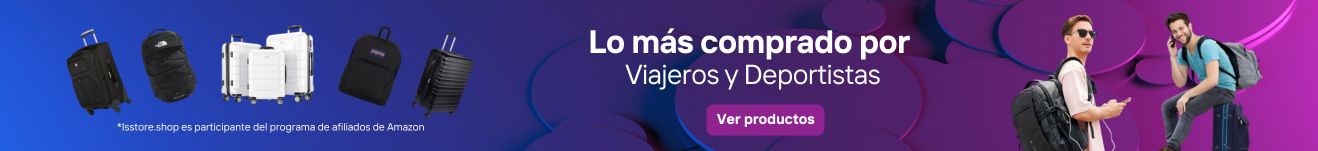 Lo Más comprado por Viajeros y Deportistas - Ofertas y productos destacados