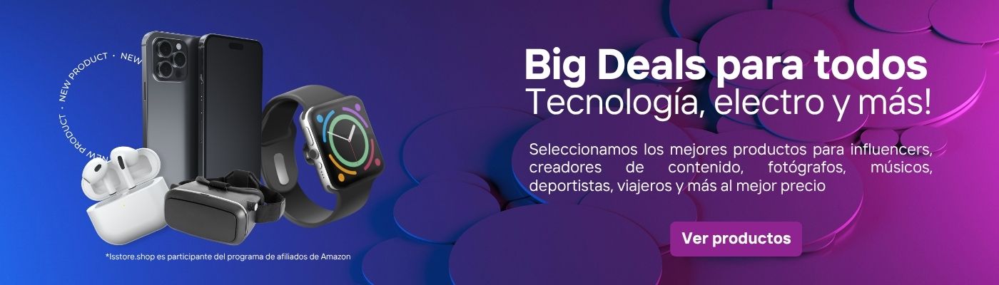 los mejores productos para influencers, creadores de contenido, fotógrafos, músicos, deportistas, viajeros y más al mejor precio - Tienda Online isstore.shop